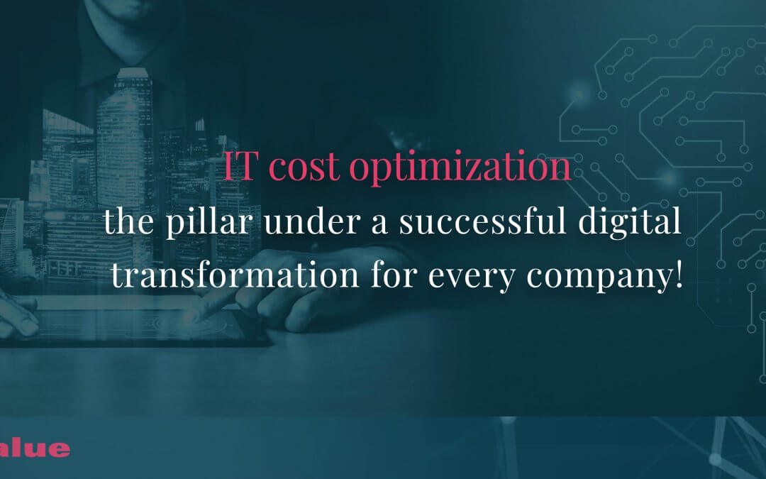 IT cost optimization, the pillar under a successful digital transformation for every company!